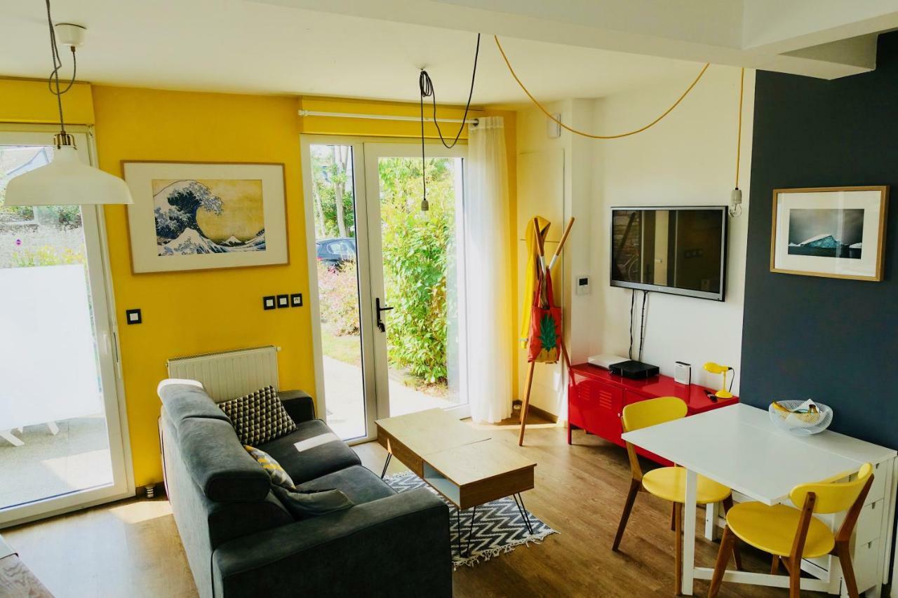 Duplex Hermine Cosy, Jardin Sud & Parking Saint-Malo Exteriör bild